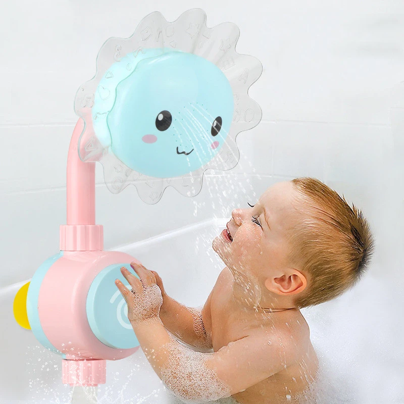 Baby Bathroom Sunflower Shower Water Toy