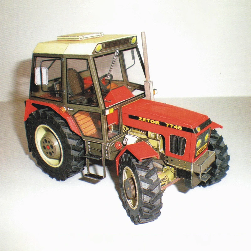 Tractor Paper Craft