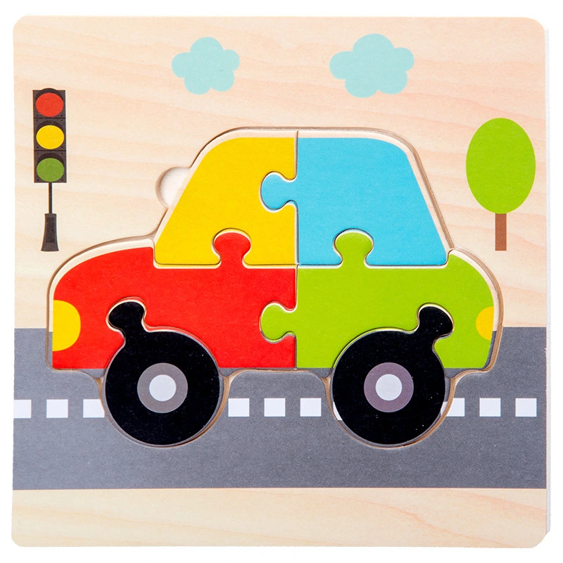 Children's wooden puzzle