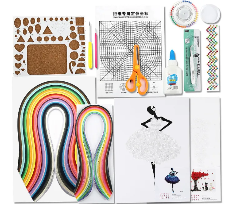 DIY Paper Craft Quill Art Kit