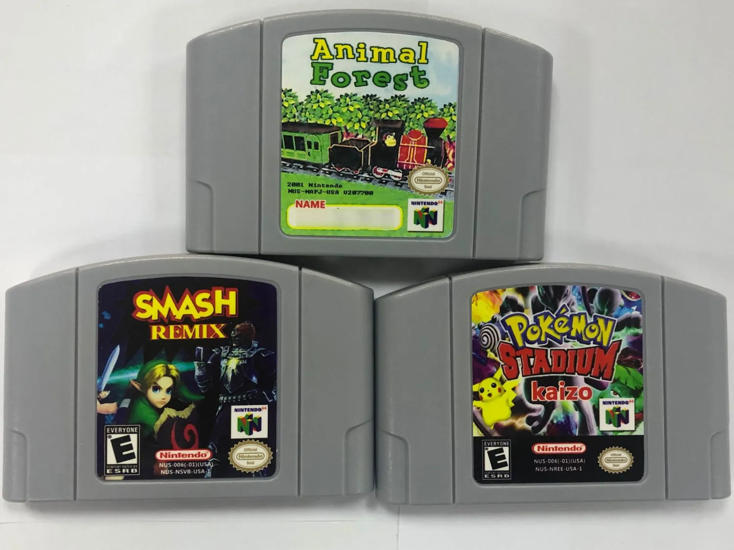 N64 US Version Game Console Card Animal Forest