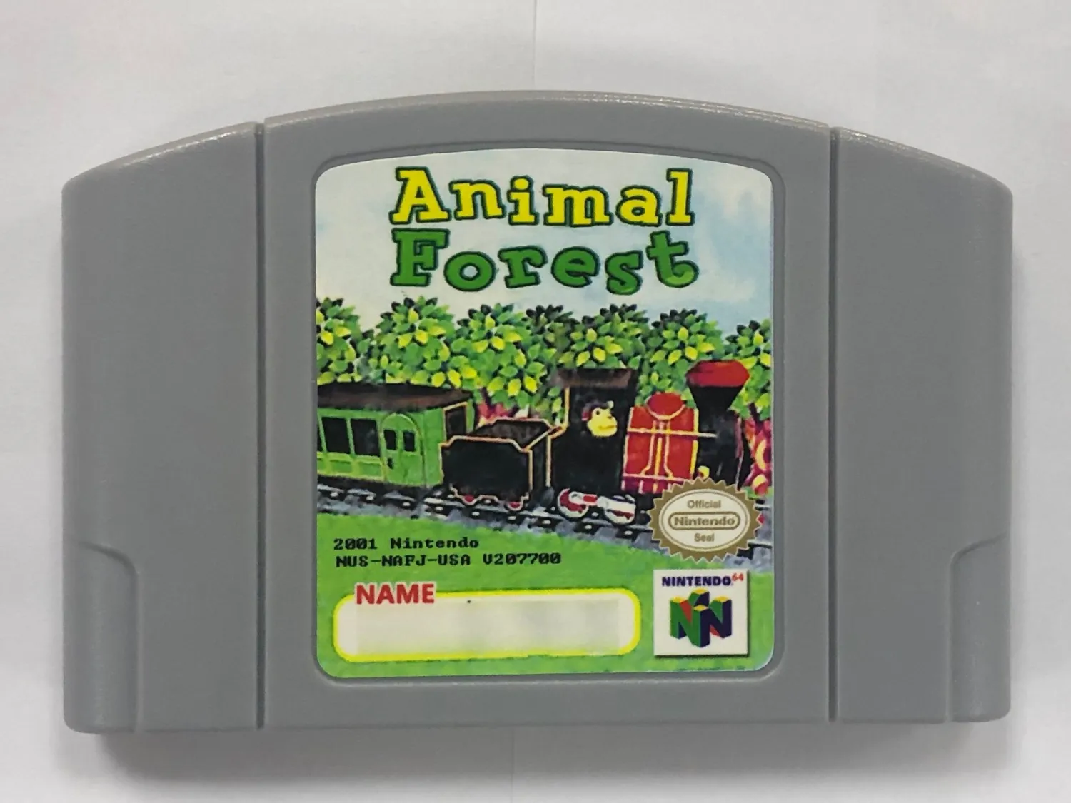 N64 US Version Game Console Card Animal Forest