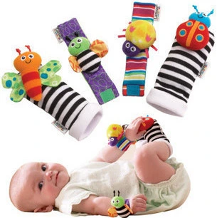 Newborn Baby Bracelet Cute Rattle Jewelry