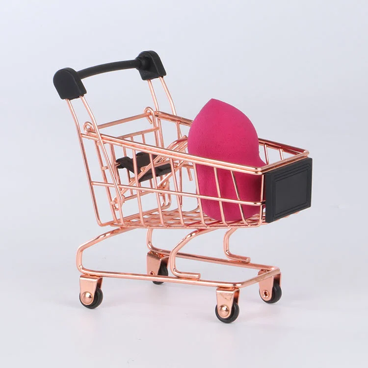 Fashion Shopping Cart Cute Cake Toy Decoration