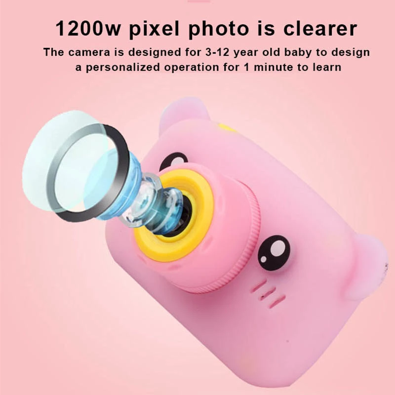 Multifunctional Dual Camera Cartoon High-Definition Digital Camera