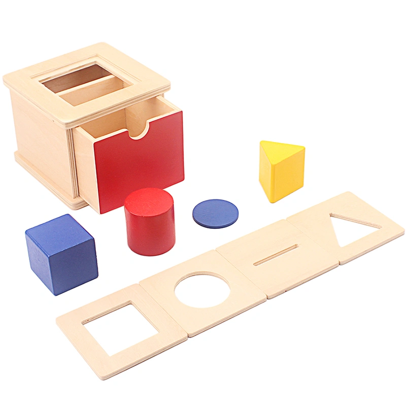 Montessori Imbucare Box with Interchangeable Lid