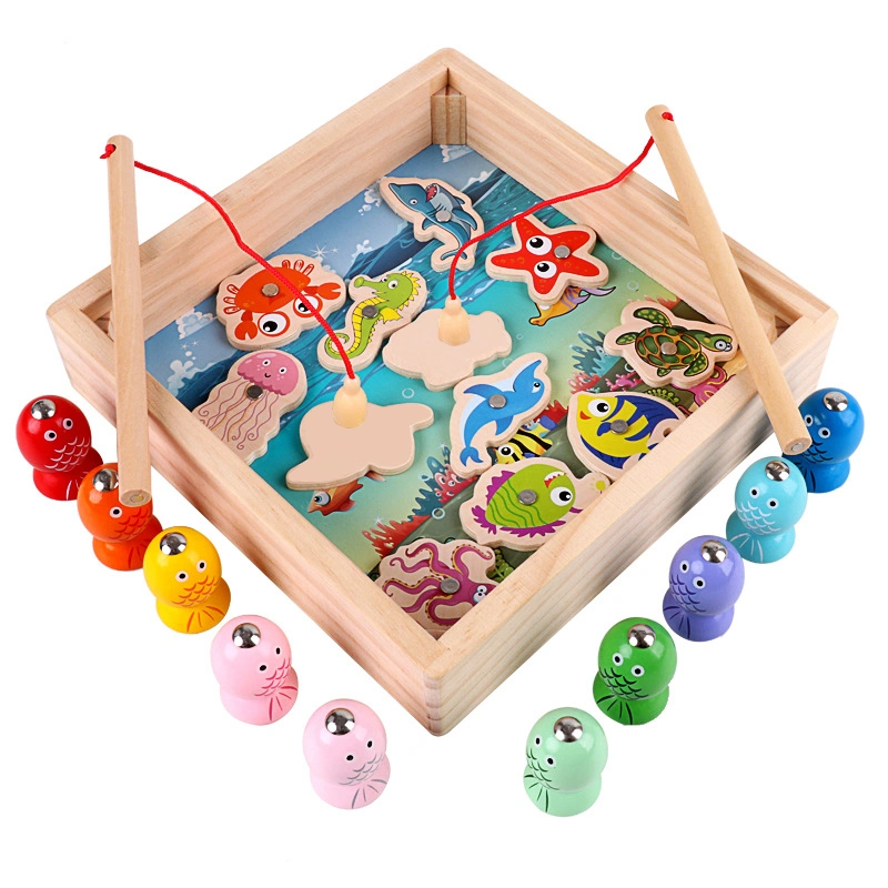 Early education ocean fishing game toy