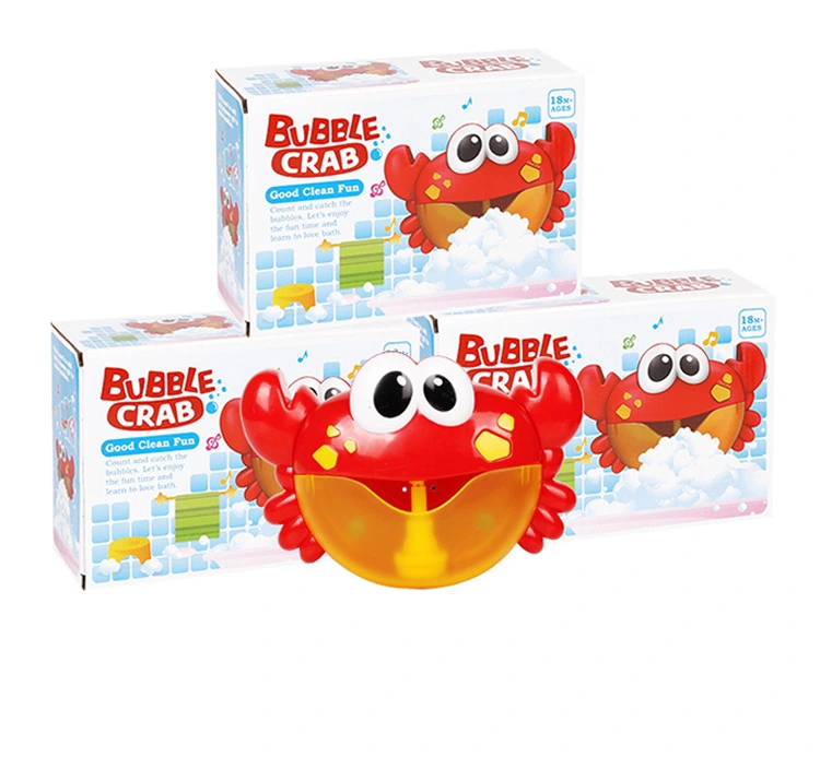 Bath crab spit bubble machine