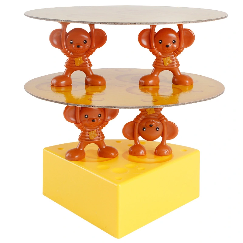 Mouse stacking cake cheese educational toys