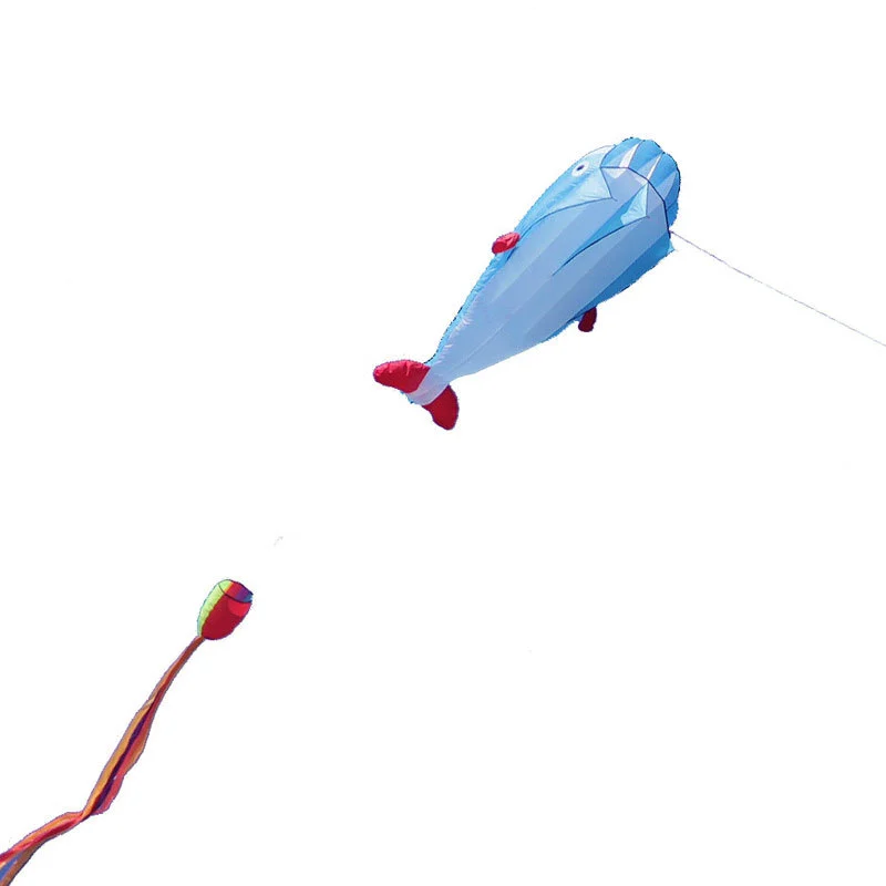Cartoon Dolphin Children's Large Soft Kite