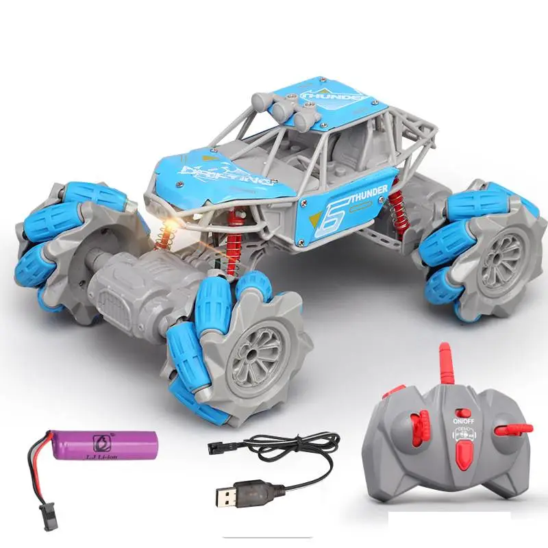 Remote control off-road climbing stunt toy car