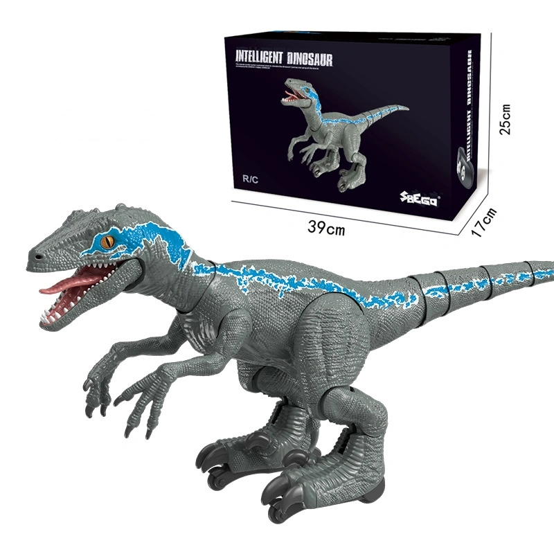 Simulation electric induction toy remote control dinosaur