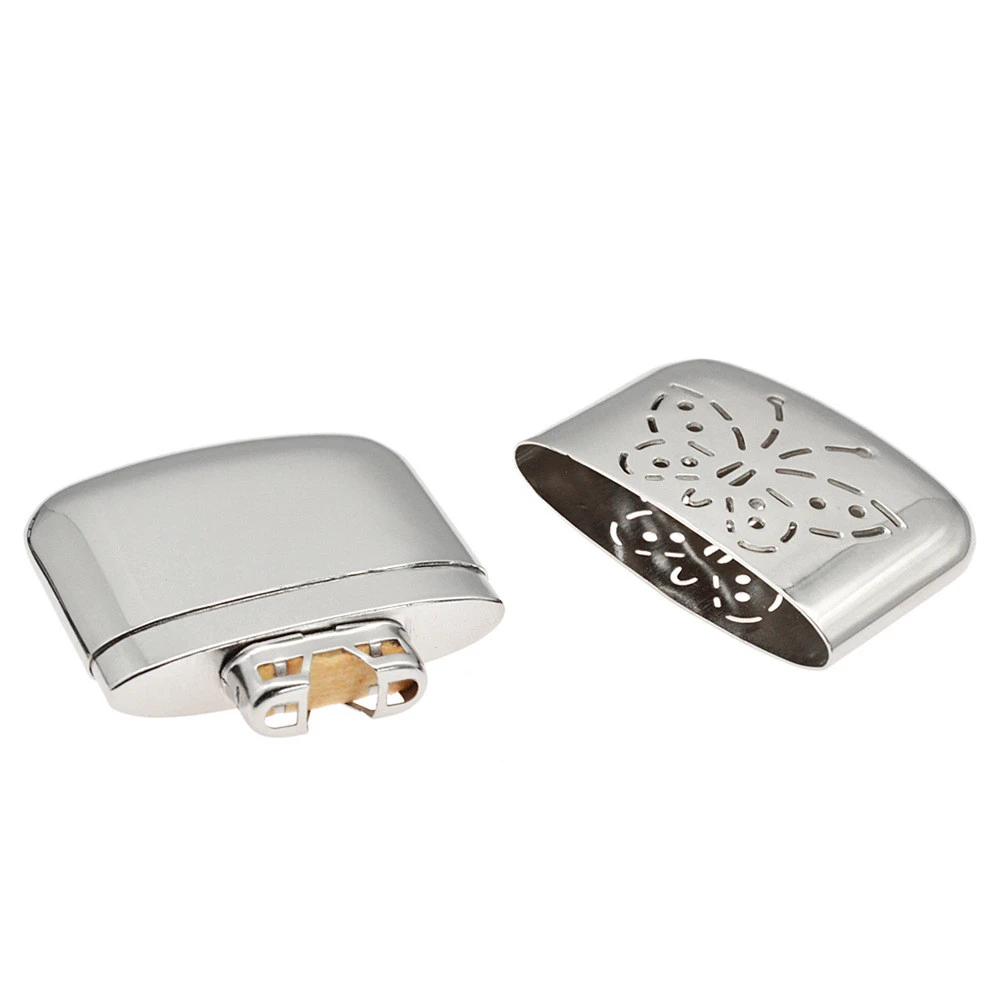 Outdoor New Metal Hand Warmer Gasoline Reusable Pocket