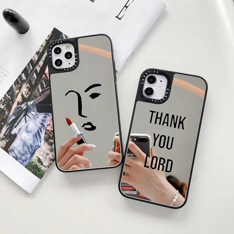 Mirror Phone Case And Mirror Anti-drop Two-in-one