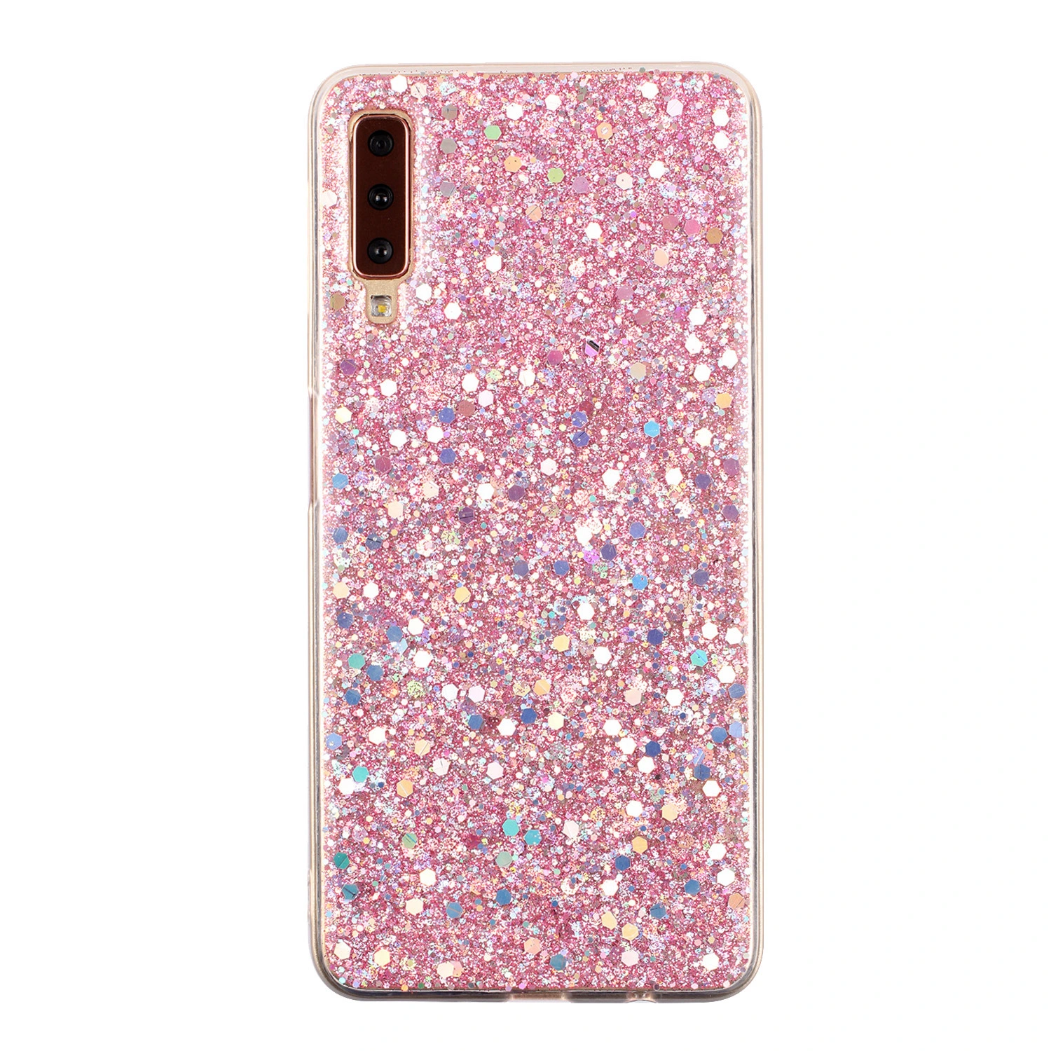 Samsung Epoxy Glitter Beaded Phone Case