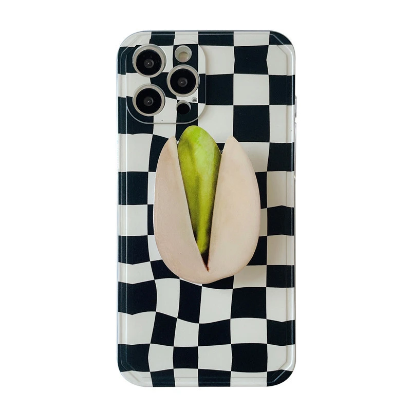 Checkerboard Pistachio Stand Phone Case