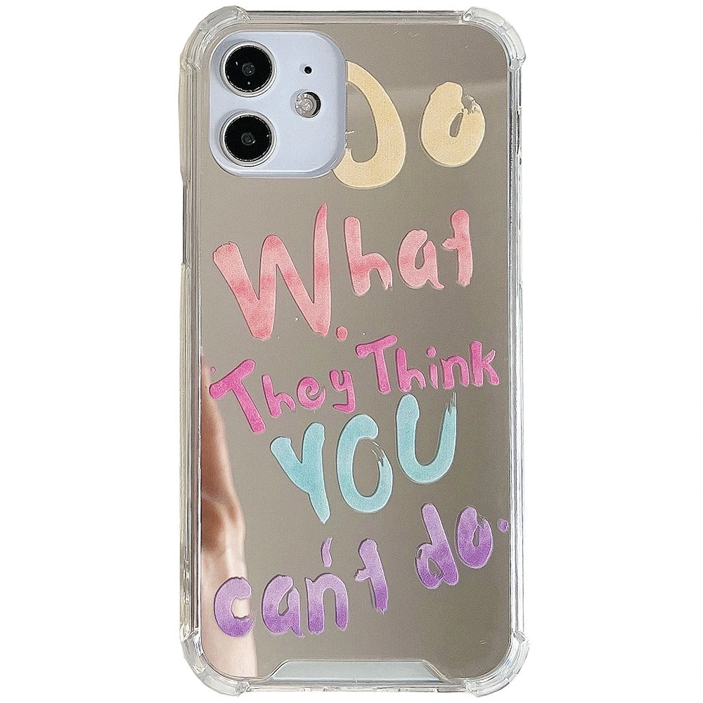 Japan And South Korea I Mirror Letter Mobile Phone Case Ideas