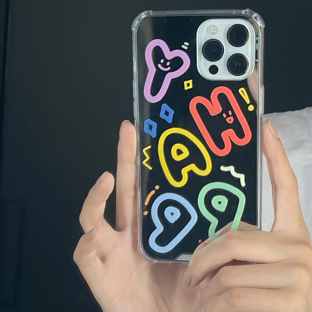 Mirror Letter Phone Case