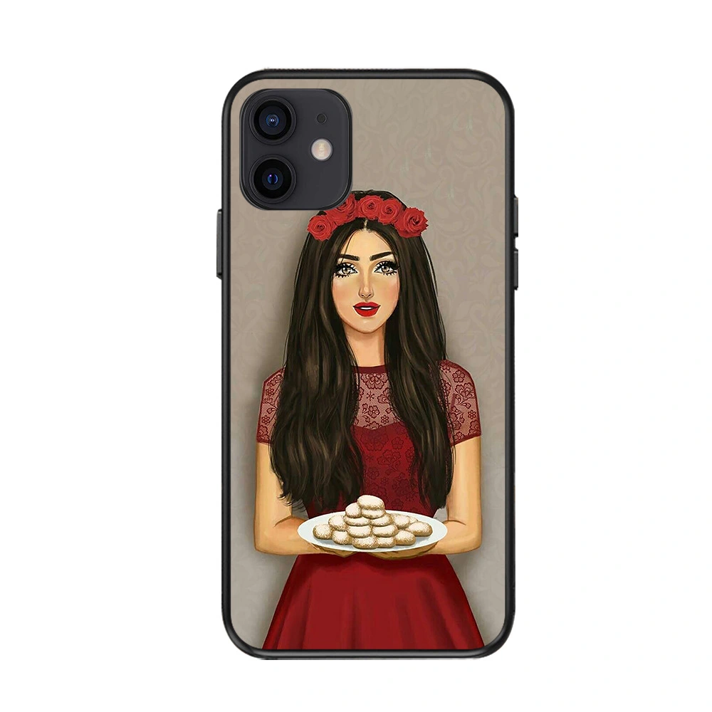 Muslim Girl Silicone Protective Phone Case