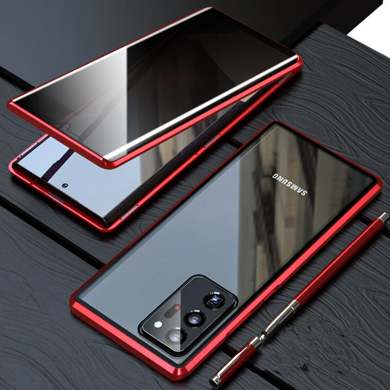 SamsungAnti-Peeping Magneto Phone Case HD Double-sided Glass Anti-fall Protective Case