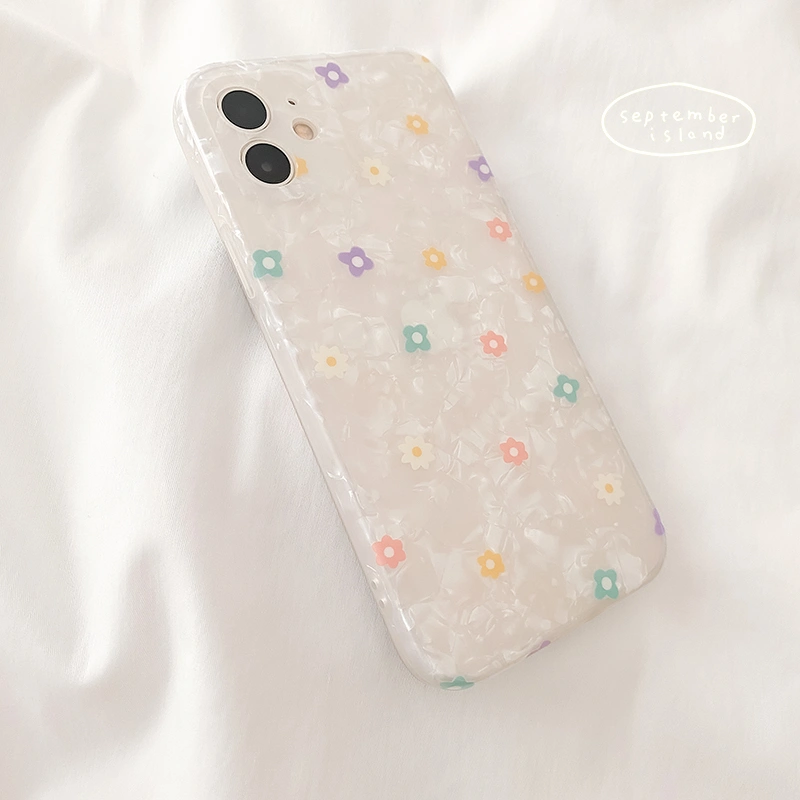 Flower Phone Case Shell Pattern All Inclusive