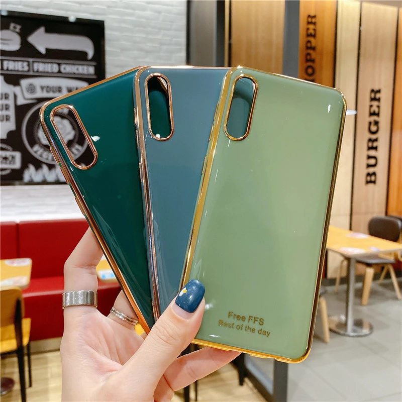 Ultra-thin Silicone Soft All-inclusive Simple High-end Mobile Phone Case