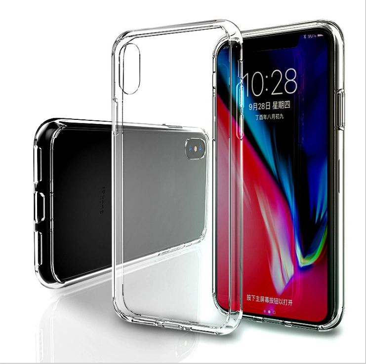 TPU PC Soft And Hard Phone Case Drop-proof Transparent