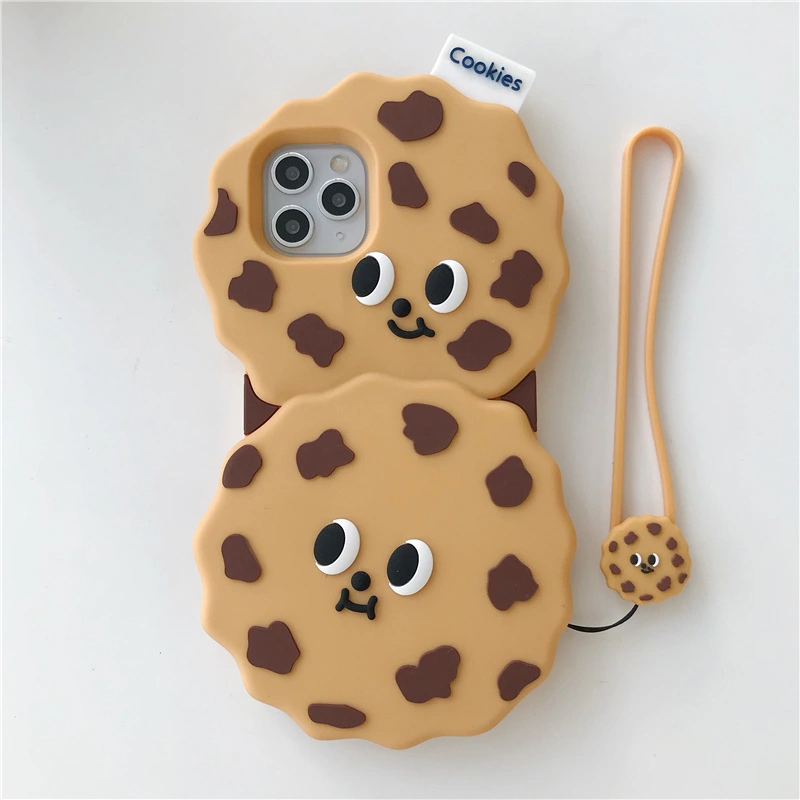 Creative personality biscuit phone case