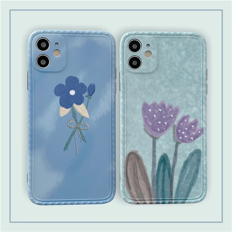 Watercolor flower phone case