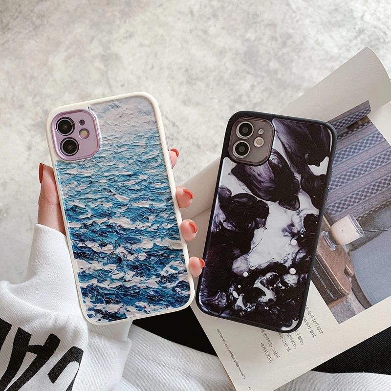 Mobile Phone Case Frosted Electroplating Soft Shell