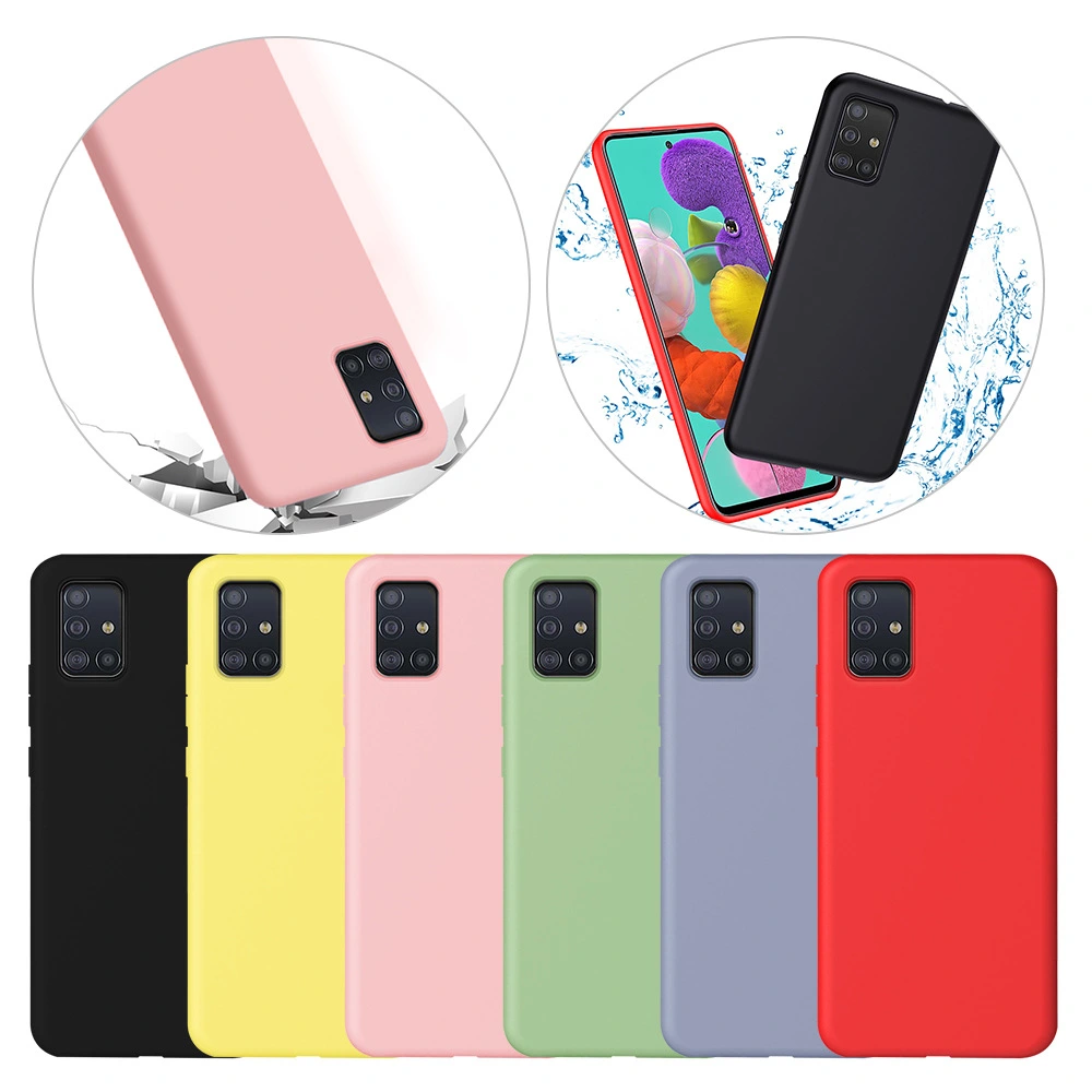 Liquid silicone anti-drop phone case