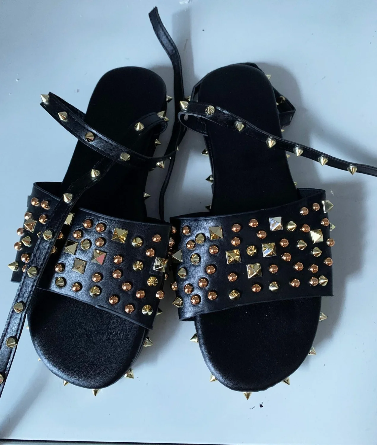 Women's Sandals Rivet Flats Cool