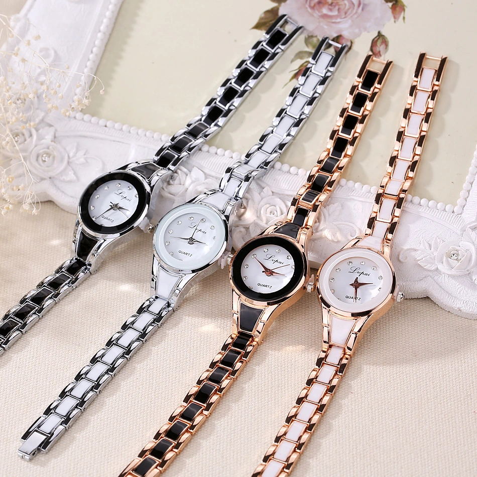 Watch Bracelet Fashion Round Dial Hot Luxury Elegant Ladies