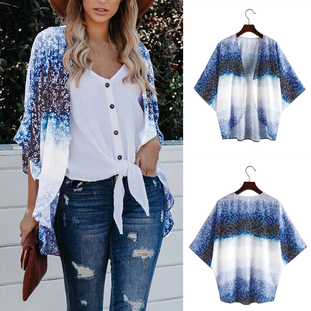 European And American Women's Bohemian Blouse Sunscreen Bikini Cardigan Shawl