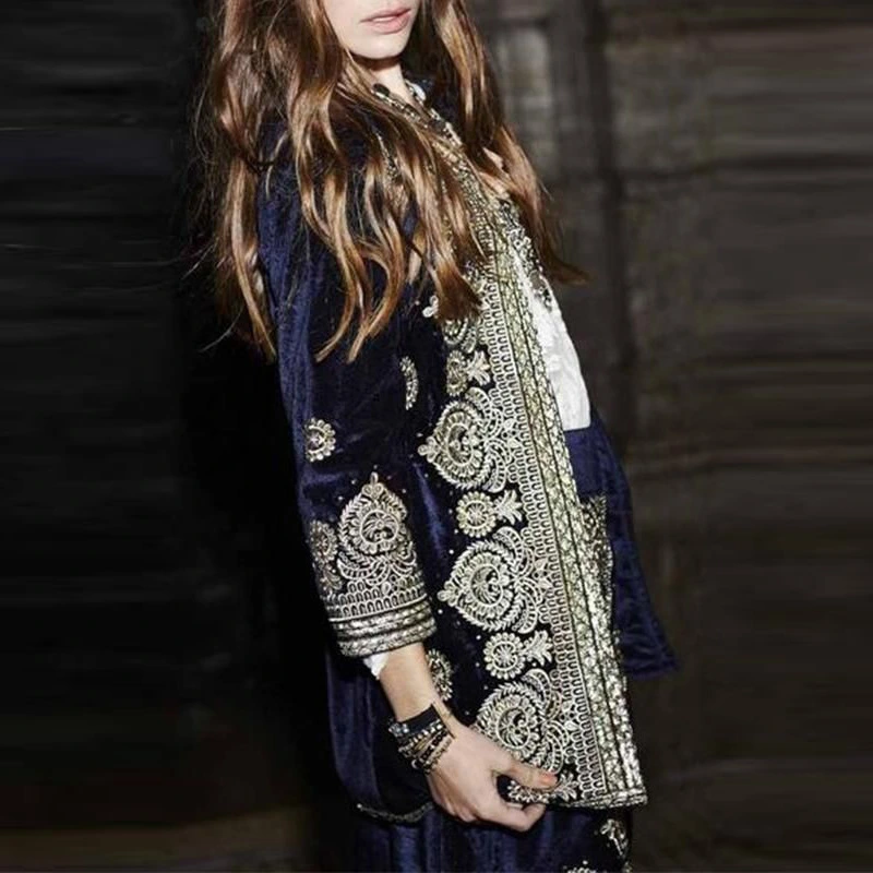 Ladies embroidered jacket