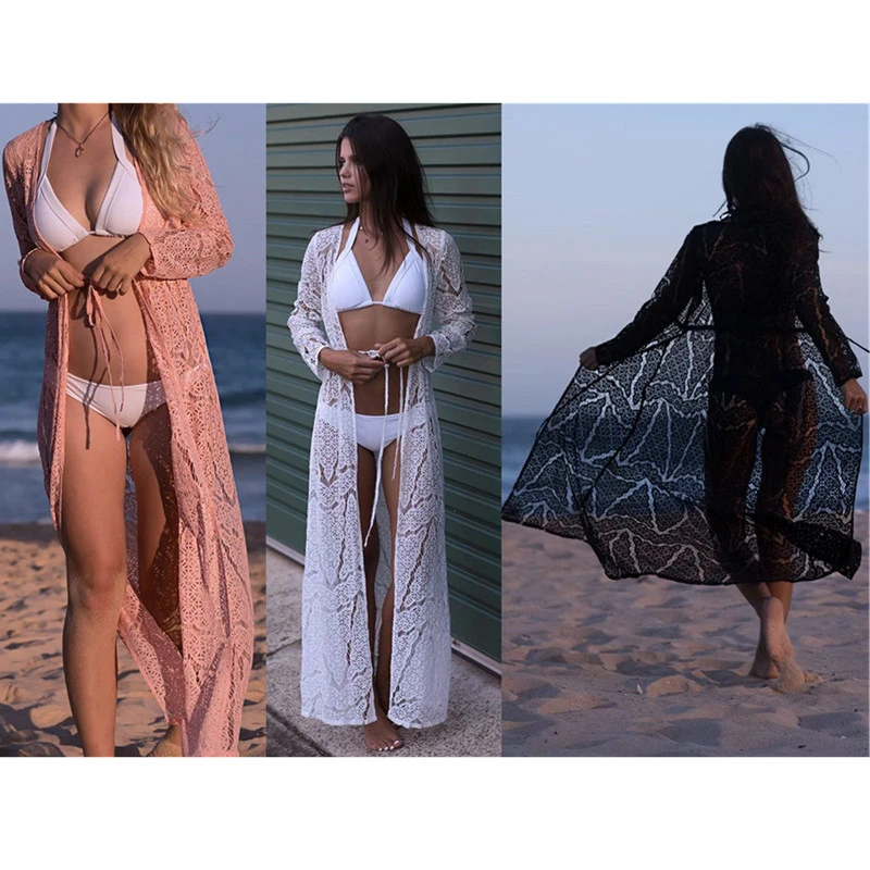 Lace bikini blouse dress