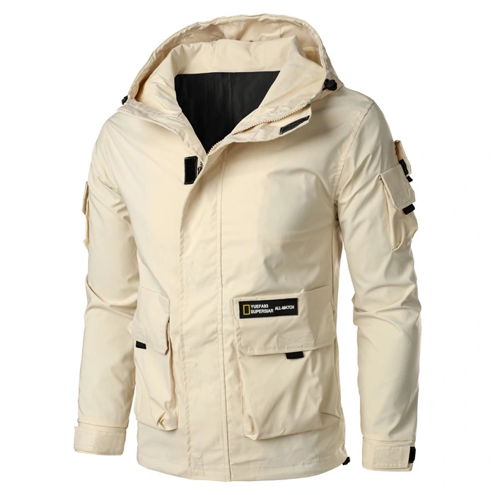 Men's Hooded Work Jacket