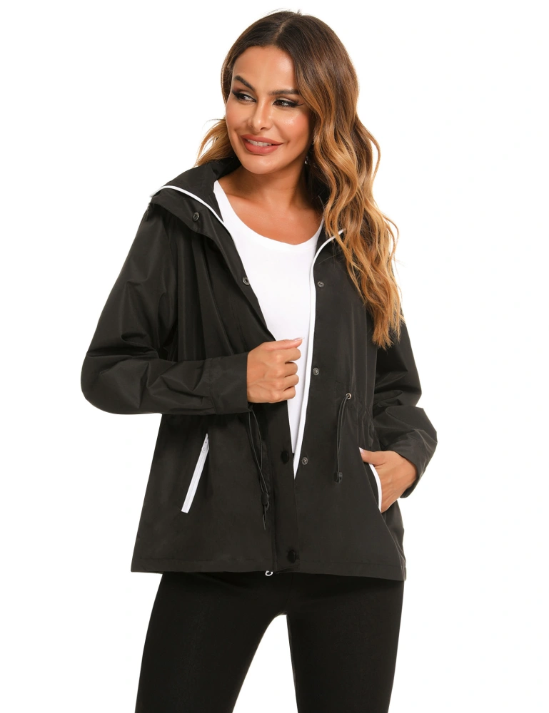Women raincoat jacket