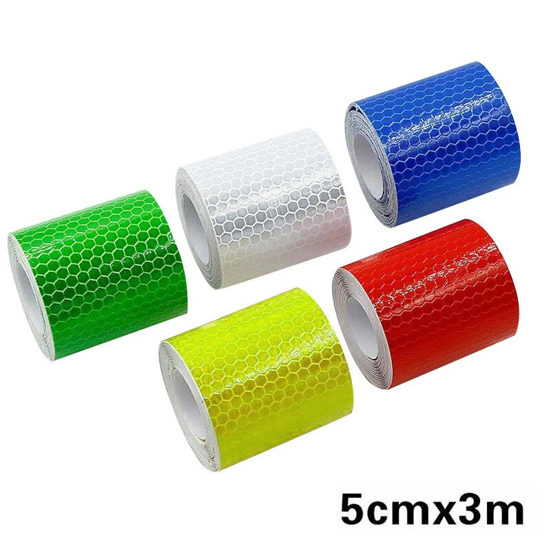 Adhesive crystal color grid reflective film