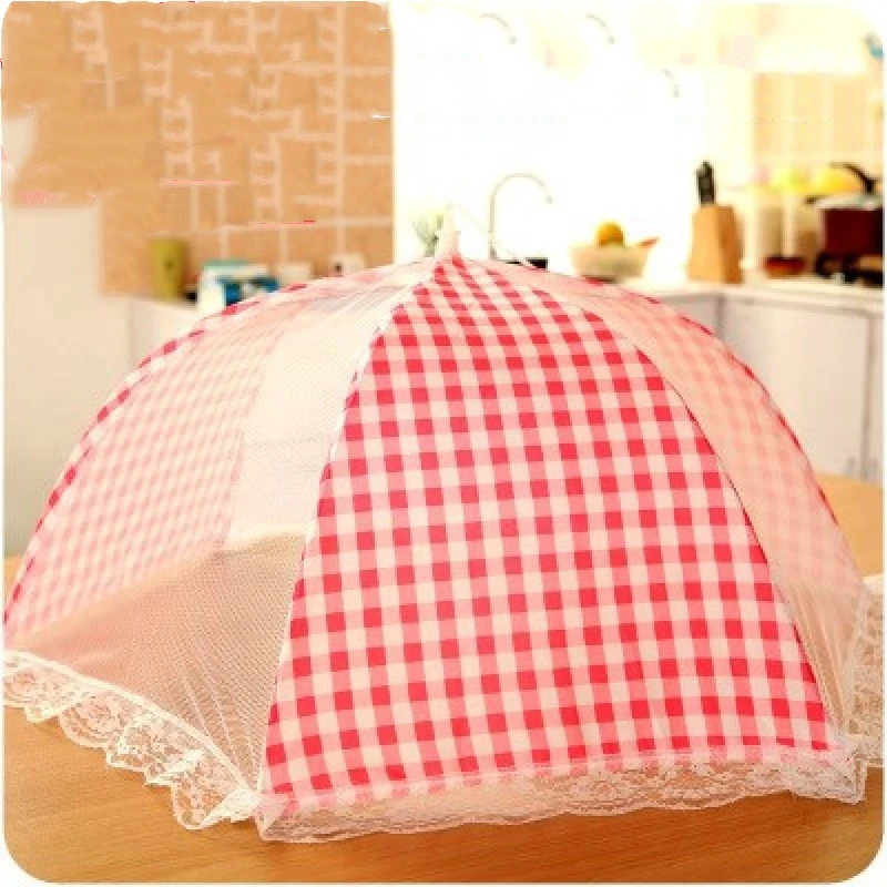 Transparent Dish Bowl Table Dish Table Net Cloth Meal Cover Cover Net Cover