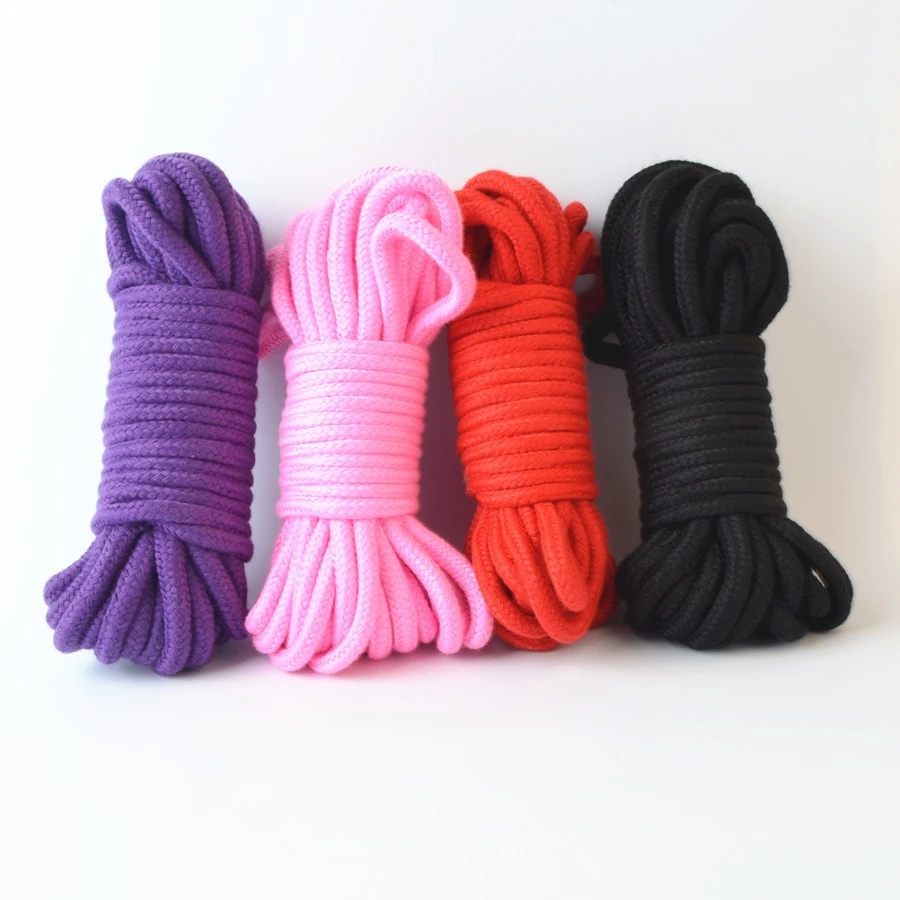 5M 10M  Rope  Bondage Rope bdsm  product for  femdom bondage  Cotton Rope For women couples's Game