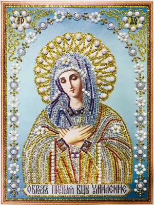 Religious Virgin Rhinestone Decorative Painting