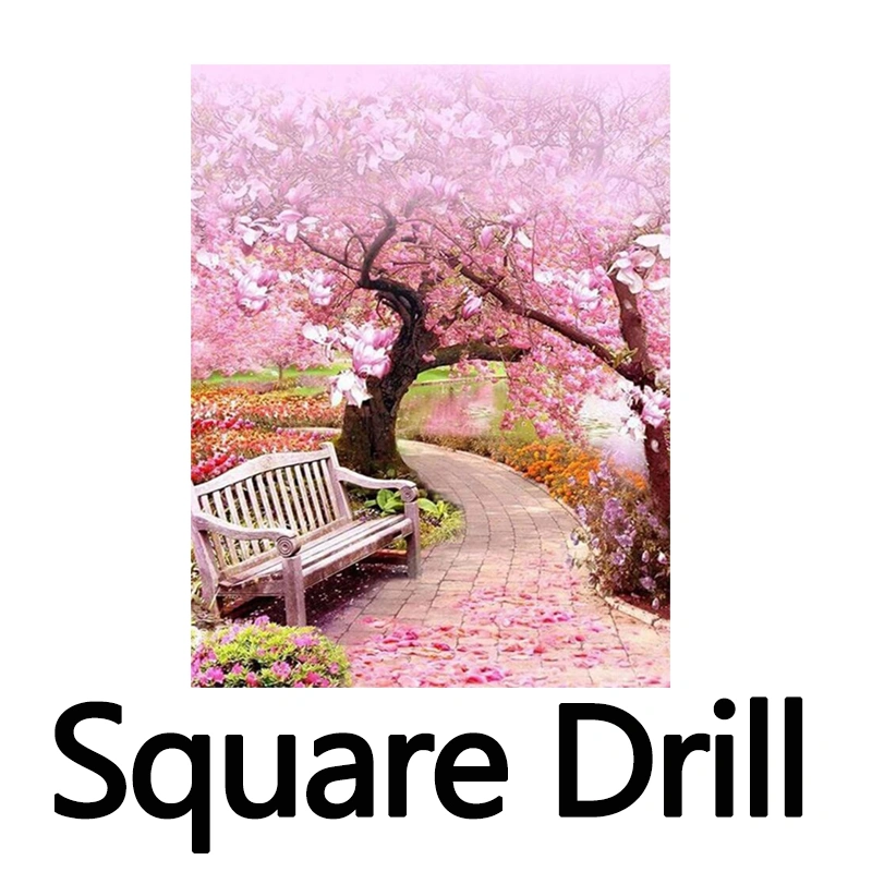 Cherry Tree Cross Stitch Kit For Home Decoration
