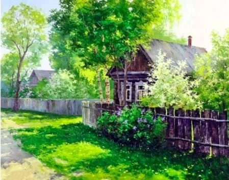 Village 5D diamond painting