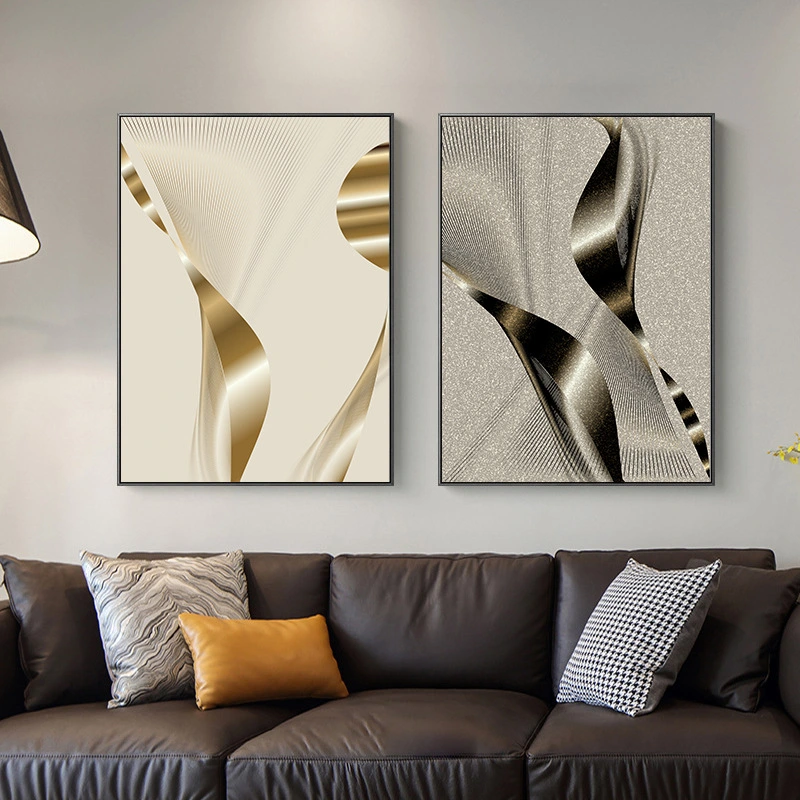 Frameless Painting Triptych Decorative Painting Hd Inkjet Canvas Painting Custom