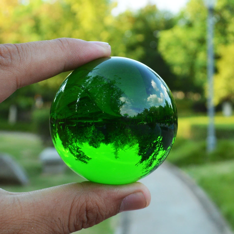 Crystal Colored Ball Red, Yellow, Blue, Green, Purple, White And Transparent