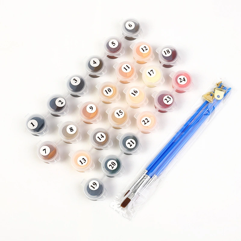 Chinese Manual Diy Digital Oil Painting For Home Decoration