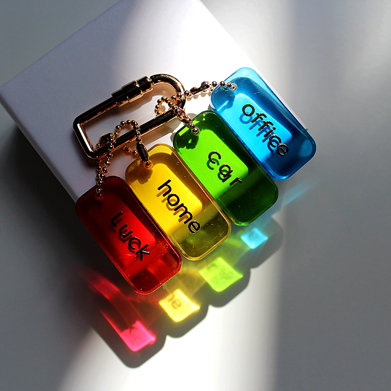 Original Design Personality Lucky Key Classification Key Chain Pendant Key Chain Bag Pendant