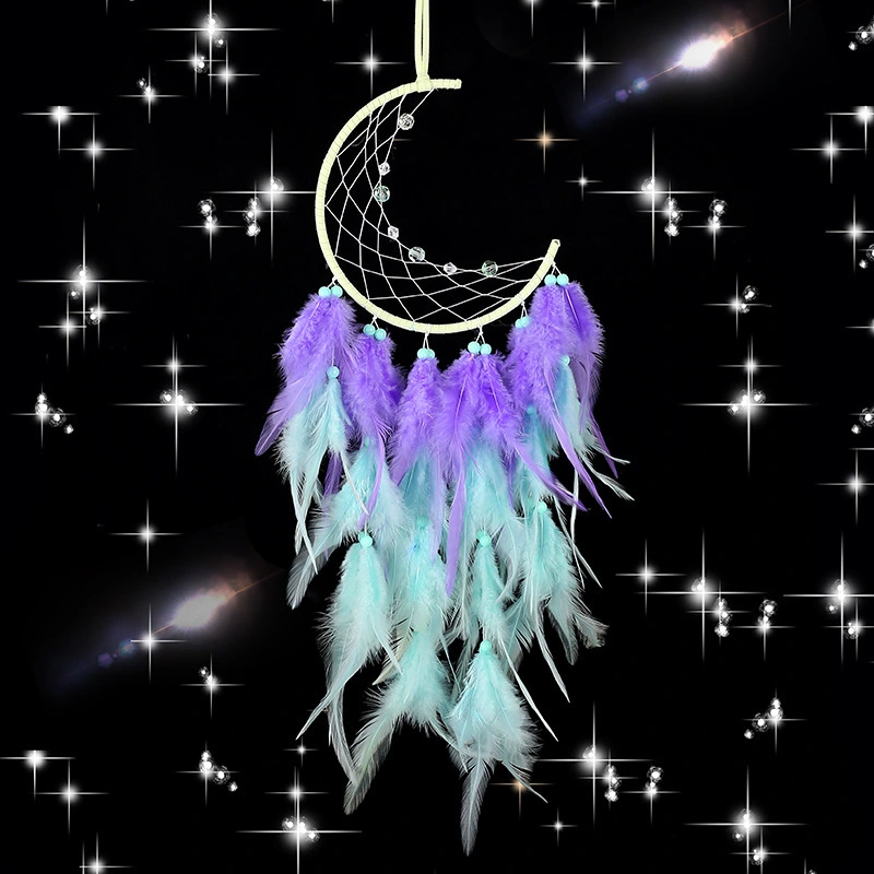 Dream Catcher Ornaments Feather Pendant Wind Chimes