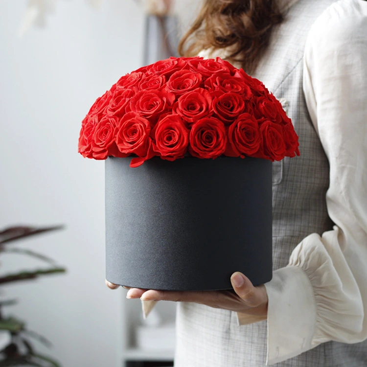 Bucket Rose Flower Box Valentine's Day Christmas Creative Gift